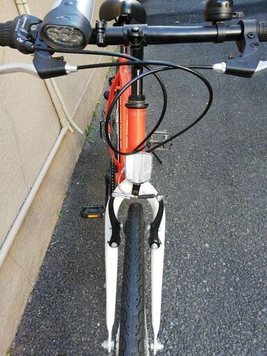 自転車通販どっとこむ GRAPHIS GR-333 グラフィスクロスバイク26 オレンジ
