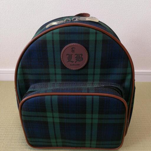 1年使用 通園バッグ通園リュックランドバッグチェック柄 みるくちょこ 大元のキッズ用品 子供用バッグ の中古あげます 譲ります ジモティーで不用品の処分