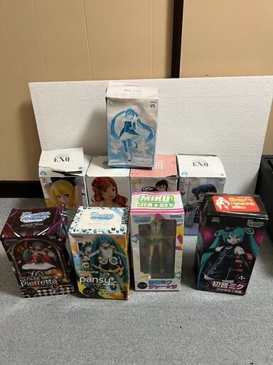 【まとめ９個!!】現状 初音ミク他 グッズ フィギュア まとめ売り/スーパープレミアム