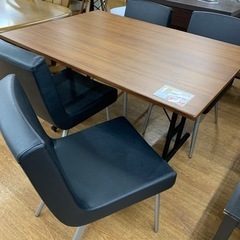 ダイニング５点セット　【店頭取引限定】【中古品】早い者勝ち！🚛足立区近郊配送可能！