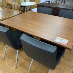 ダイニング５点セット　【店頭取引限定】【中古品】早い者勝ち！🚛足立区近郊配送可能！