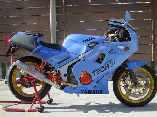 ヤマハFZR250　８８年式　TECH21 仕様　レストア済みです バイクを倒してしまったので大幅値引きします。YAMAHA FZR250 2KR 88年