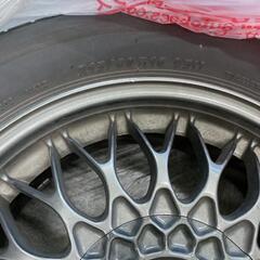 タイヤ　bbsホイール　215/60/16R/95H　保管ラック付