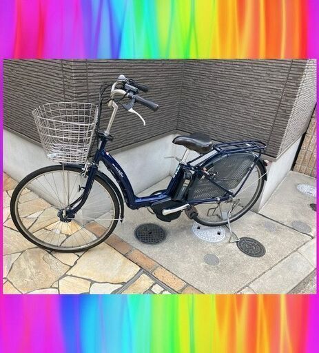 【バッテリー新品】8.9Ah YAMAHA　pasパスラフィーニ　子供乗せ　26インチ　電動自転車　電動アシスト自転車　114③