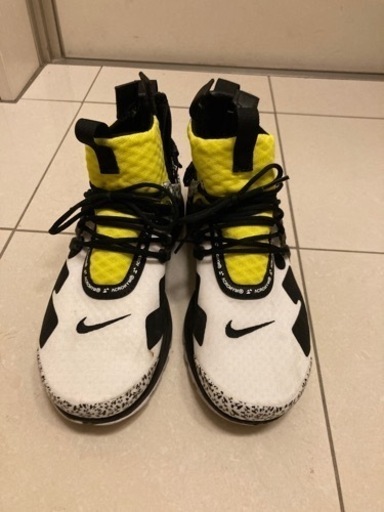 【NIKE ✖️acronym】presto yellow✖️white us8 jpn26