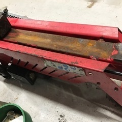 【中古】トヨトミ油圧式薪割り機はLS-4 