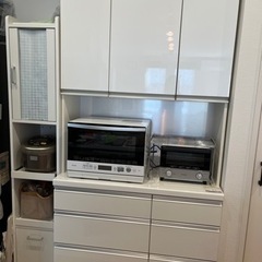 ＊日時指定1/30 9時＊　パモウナ食器棚＋炊飯器棚 日時指定1/30 9時＊ パモウナ食器棚＋炊飯器棚