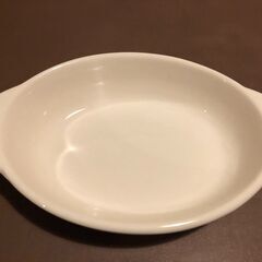 【無料】グラタン皿　白色