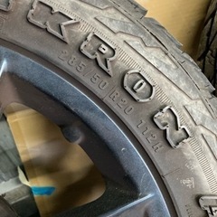 タイヤホイール 20インチ 9.5J-5 pcd150 ランクル 100系