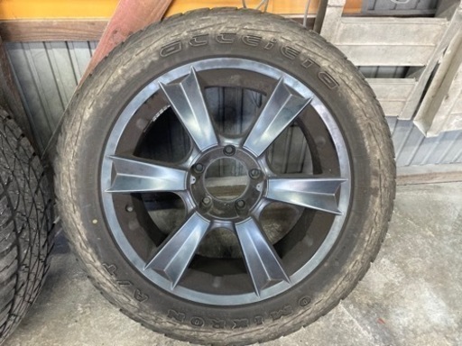 タイヤホイール 20インチ 9.5J-5 pcd150 ランクル 100系
