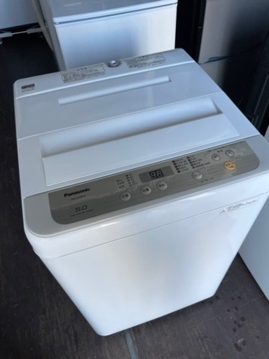 No.1259 Panasonic 5kg洗濯機　2019年製　近隣配送無料