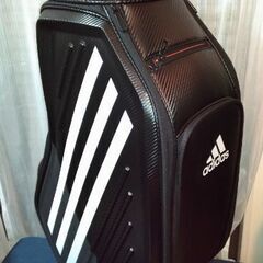 新品 アディダス ゴルフ メンズ ツアー モールドデザイ キャディバッグ 9.5型 GUW08 未使用