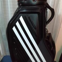 新品 アディダス ゴルフ メンズ ツアー モールドデザイ キャディバッグ 9.5型 GUW08 未使用