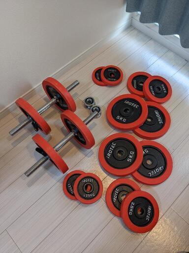 ダンベル(60kg) ベンチ セット