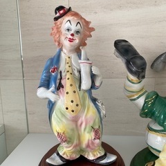イタリア製ピエロの置物