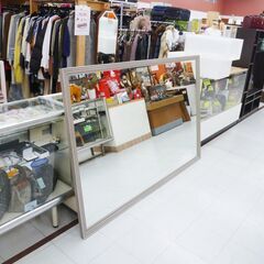 苫小牧市内近郊限定 全身鏡 大型ミラー 幅120×奥行3.5×高