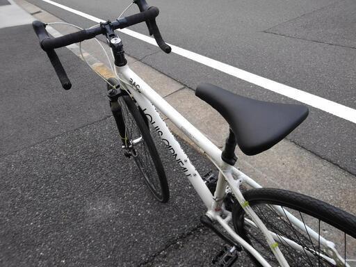 値下げ！中古自転車１８４０　ロードバイク　ルイガノ　2007年モデル　LGS-RAC DS　７００×３２C　３×１０段ギヤ　アルミフレーム　ディスクブレーキ　フロントサスペンション　シートサスペンション　フレームサイズ４００㍉　身長１５５㎝から　定価税込１４７０００円 値下げ！中古自転車1840 ロードバイク ルイガノ 2007年モデル LGS