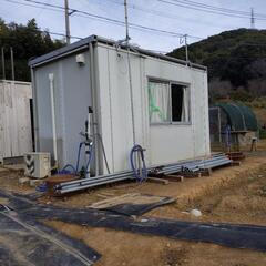 プレハブ　クーラーつき