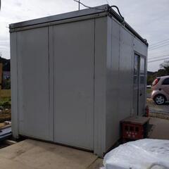 プレハブ　クーラーつき