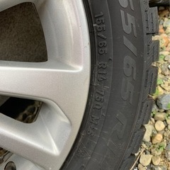 155/65R14 ４本純正ホイール付　14インチ　ピレリ