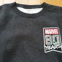 【MARVEL】80周年プリントトレーナーMサイズ