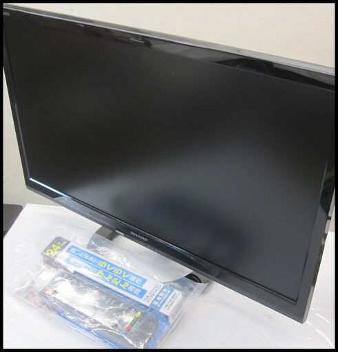 新生活！13200円 シャープ 22型 液晶テレビ 2017年製 マルチリモコン付き
