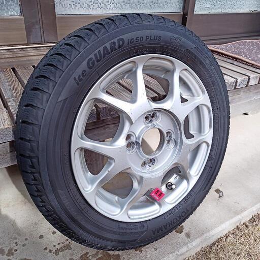 値下げしました! スタットレスタイヤ155/65/R13 エブリイワゴン
