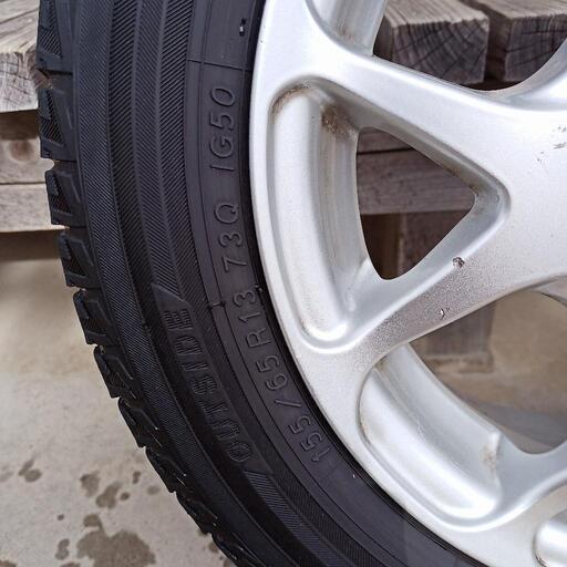 値下げしました！　スタットレスタイヤ155/65/R13 エブリイワゴン