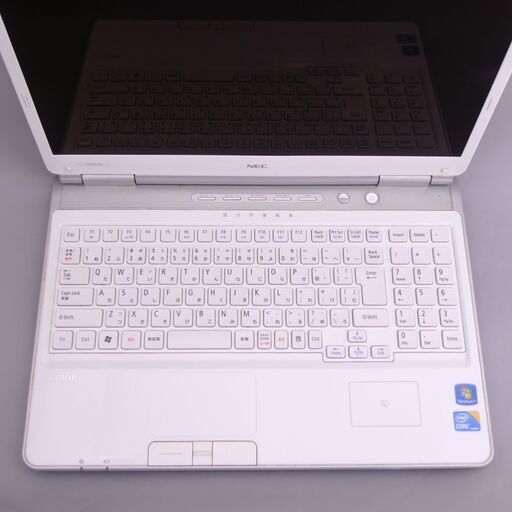 HDD-500G ホワイト ノートPC LL750AS1YW 4GB 無線 大容量HDD-500G ホワイト ノートパソコン 16型ワイド NEC PC