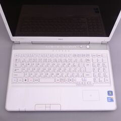 大容量HDD-500G ホワイト ノートパソコン 16型ワイド NEC PC