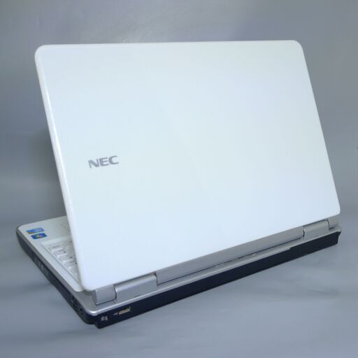 大容量HDD-500G ホワイト ノートパソコン 16型ワイド NEC PC