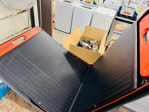 未使用品 Jackery ポータブル電源 1500 PTB152・SolarSaga 200 セット