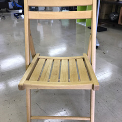 【取引決定】0115-028 木製折りたたみ椅子②