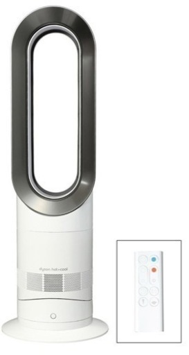 Dyson AM09 Fan Heater White ダイソンのホット\u0026クール