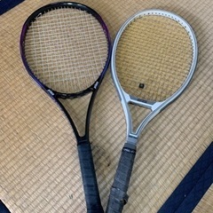 テニスラケット　2本　ケース付