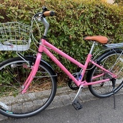 【ネット決済】自転車　Khodaa bloom 美品　26インチ...