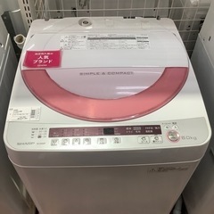SHARP シャープ 全自動洗濯機 ES-GE60P 6.0kg...