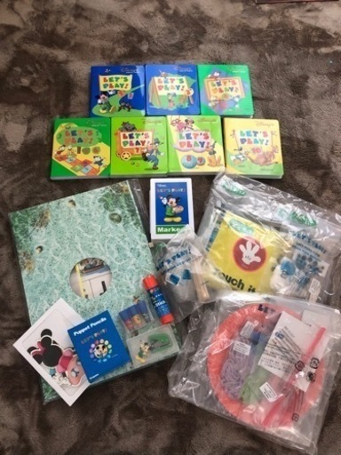 ディズニー　DWE レッツプレイ　セット
