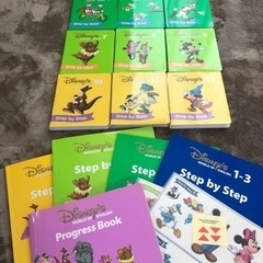 ほぼ未使用 DWE Step by Step1〜12 ガイド&ステッカー付き