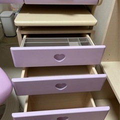 コイズミ　学習机 勉強机 美品　カラー デスク　充実セット　組み替え自由