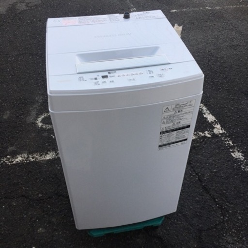▼△TOSHIBA 全自動洗濯機 2019年製△▼AW-45M7AK