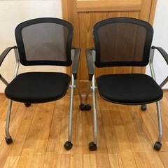 【ネット決済・配送可】事務用椅子