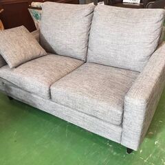 【愛品館八千代店】ニトリ　2人用布張りソファ 愛品館八千代店】ニトリ 2人用布張りソファ