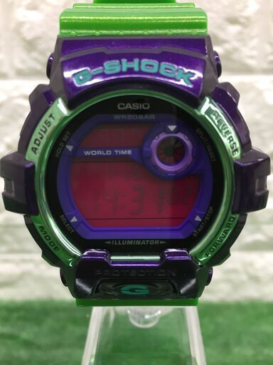 ありがとうございました！CASIO G-SHOCK  G-8900SC カシオ ジーショック クレイジーカラーズ グリーン x パープル