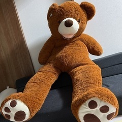 【ネット決済・配送可】巨大クマの人形