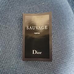 【未使用】Diorの香水　SAUVAGE PARFUM　試供品