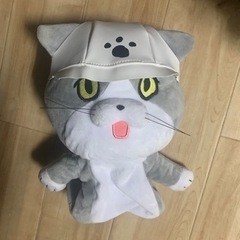 【ネット決済・配送可】仕事猫 パペット プライズ品