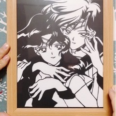 セーラームーン切り絵