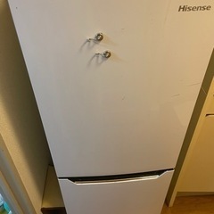 【ネット決済】ハイセンス　冷蔵庫　お引き渡し決定