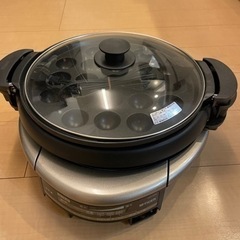 【ネット決済】【美品】タイガー電気鍋　焼肉、たこ焼きできます♪